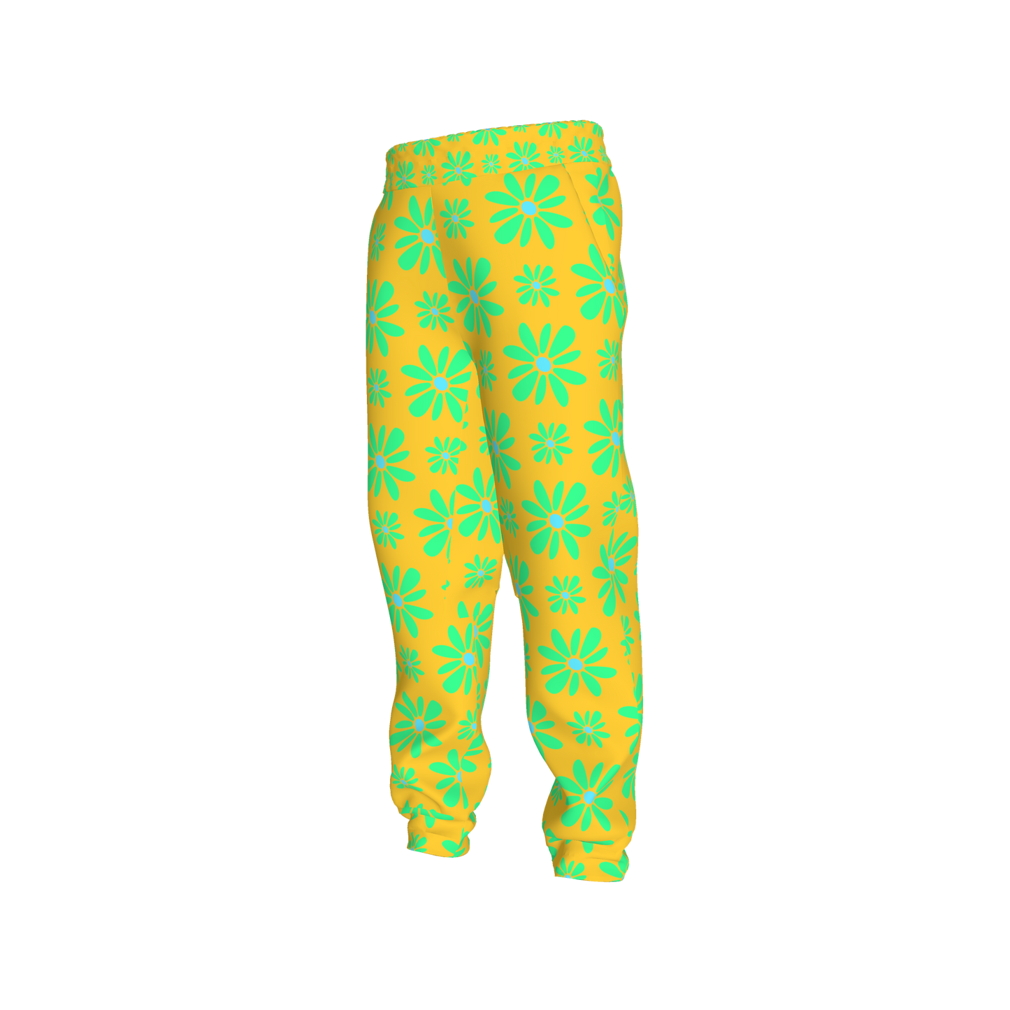 Pocket T-Shirt, Pullover Hoodie, and Joggers in Flower Bloom | Set of 3