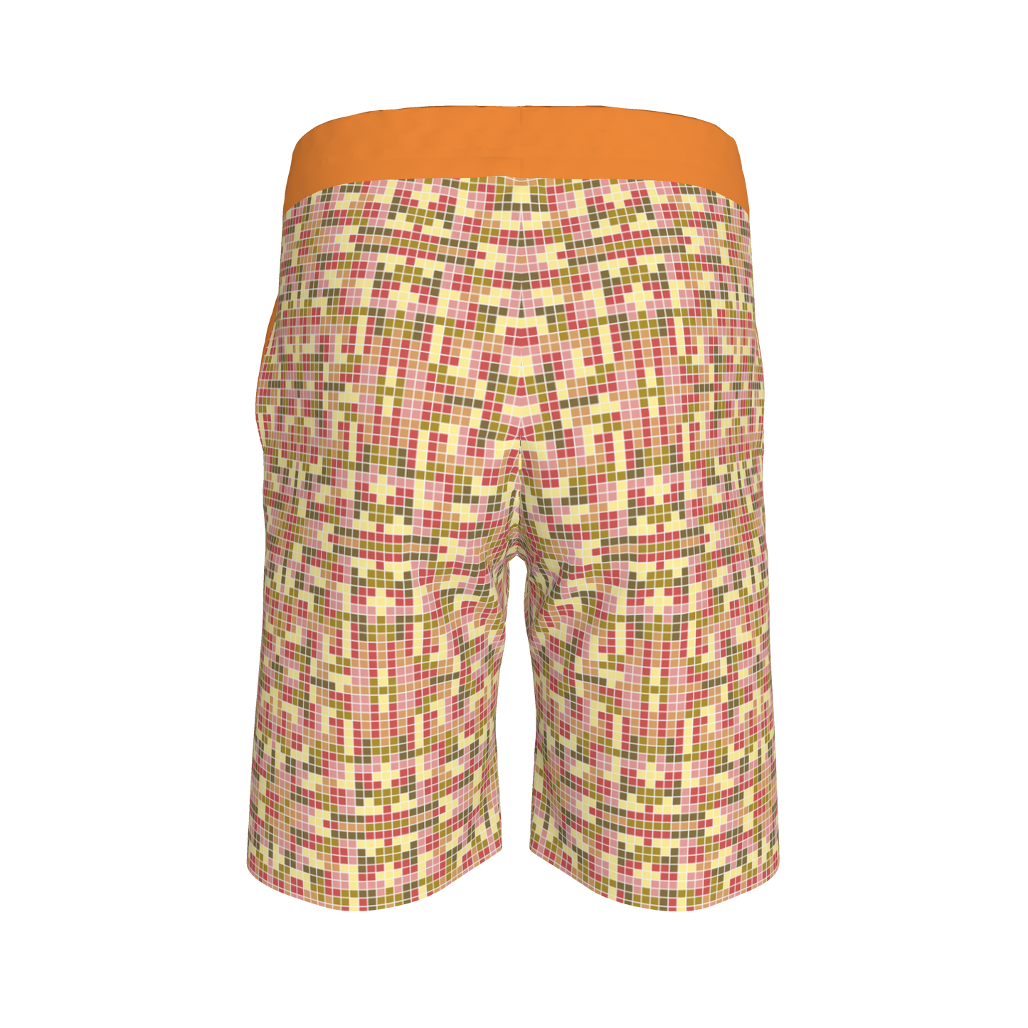 Tetris & Orange Shorts