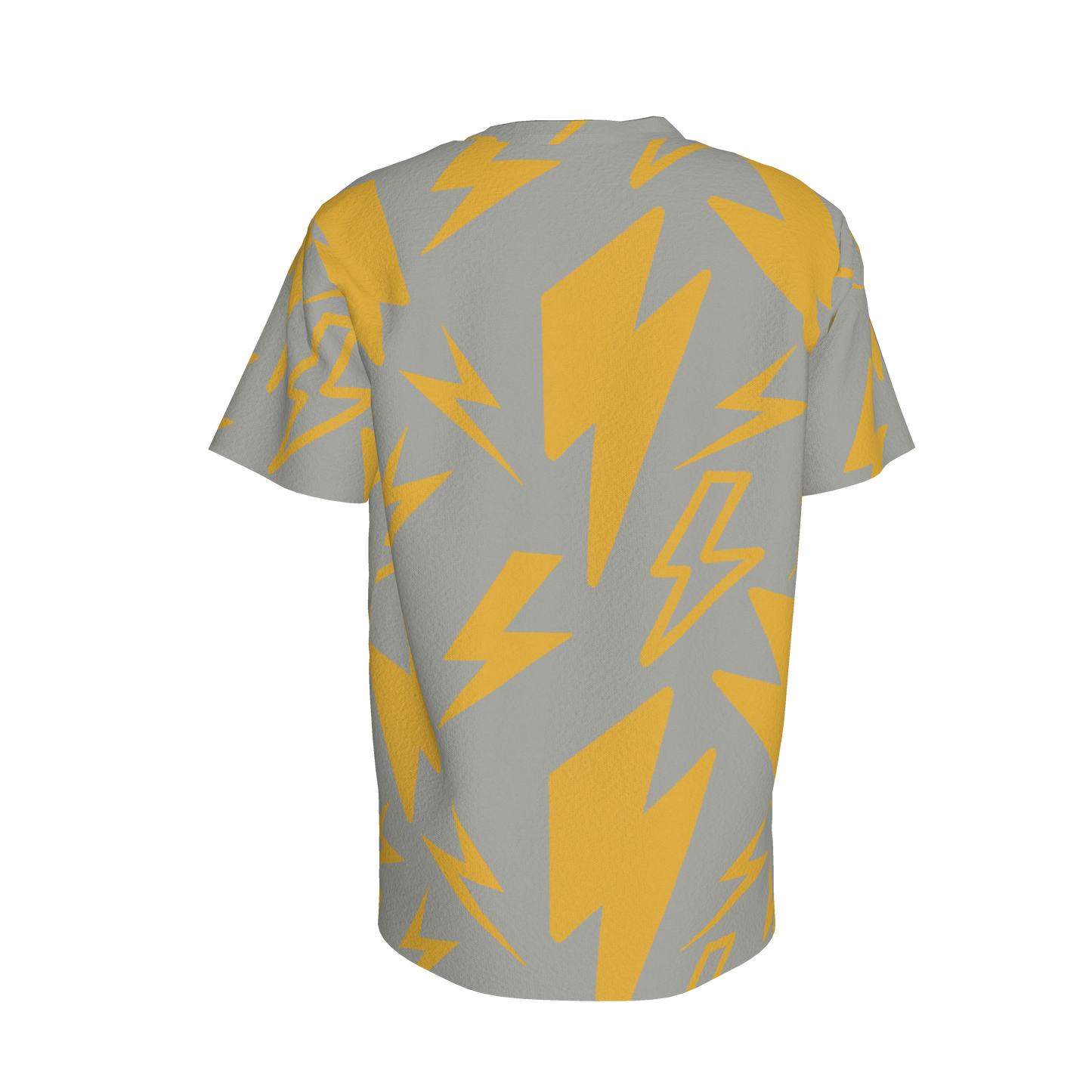 Kid's Pocket T-Shirt in Grey Super Thunder in Cotton Spandex Lightweight Jersey