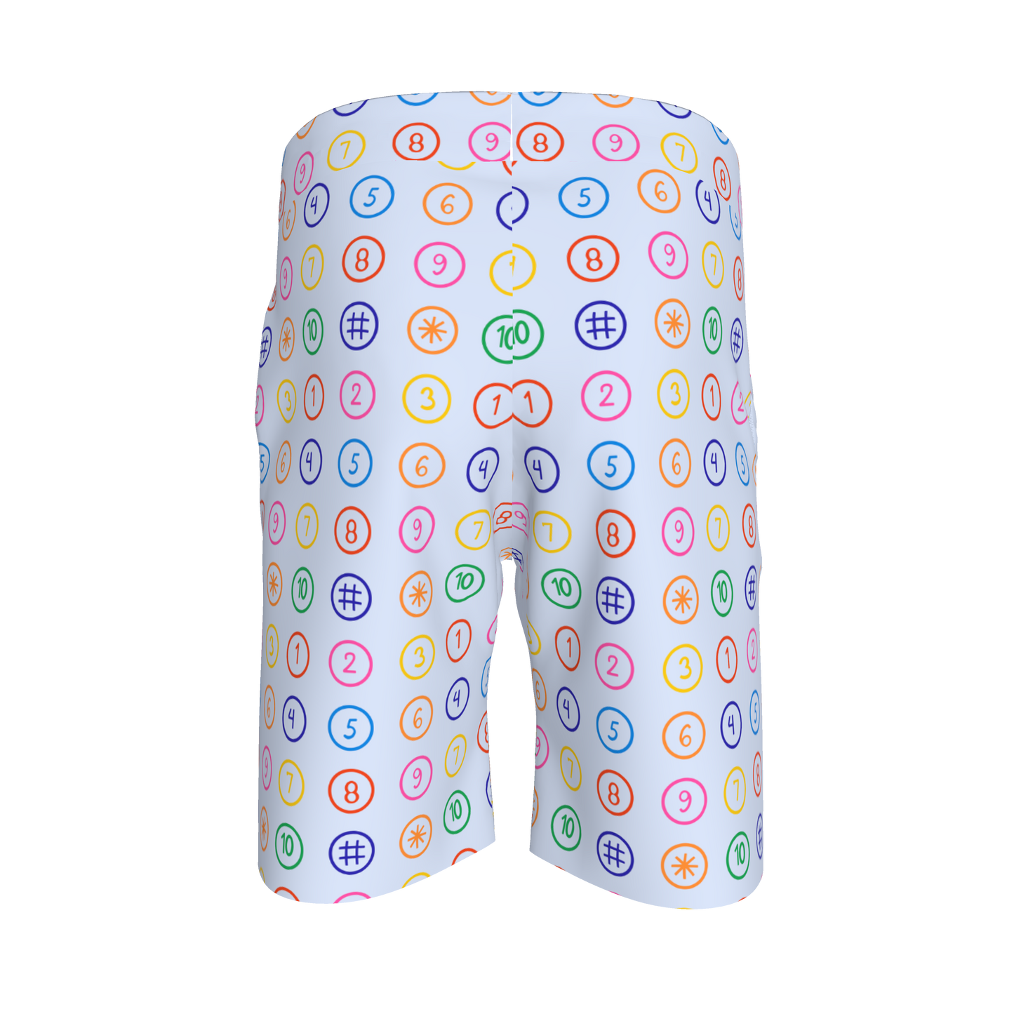 Numbers Shorts