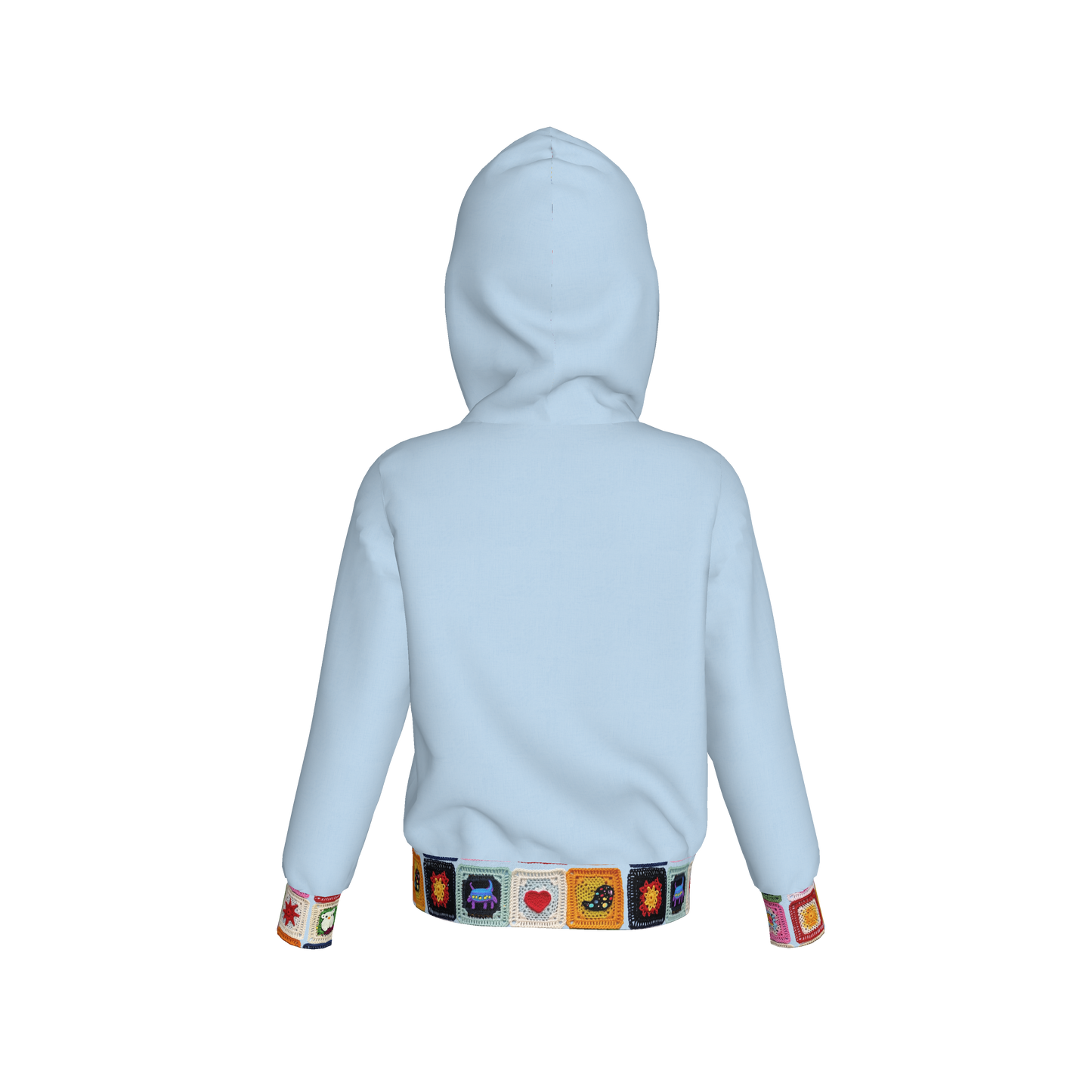 Cat Crochet Detail Hoodie