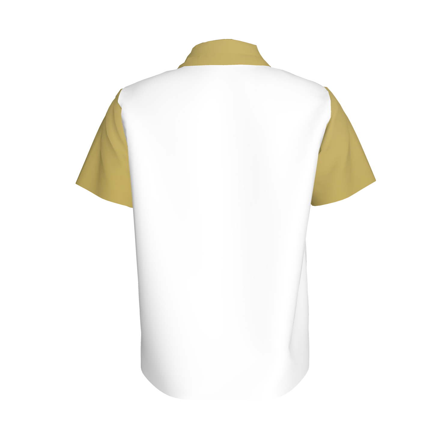 White & Green Polo Shirt