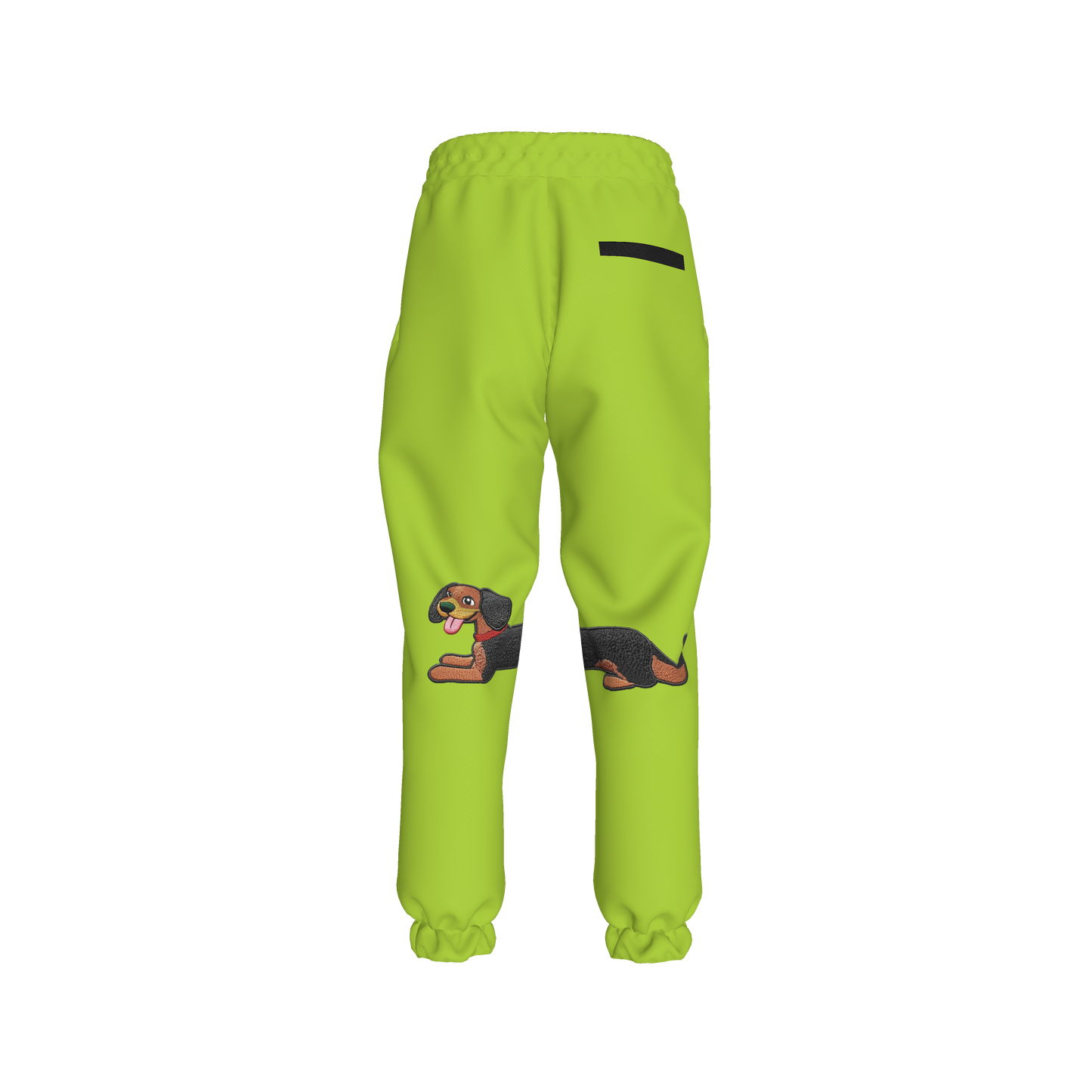 Dachshund Dash Pants in Avocado