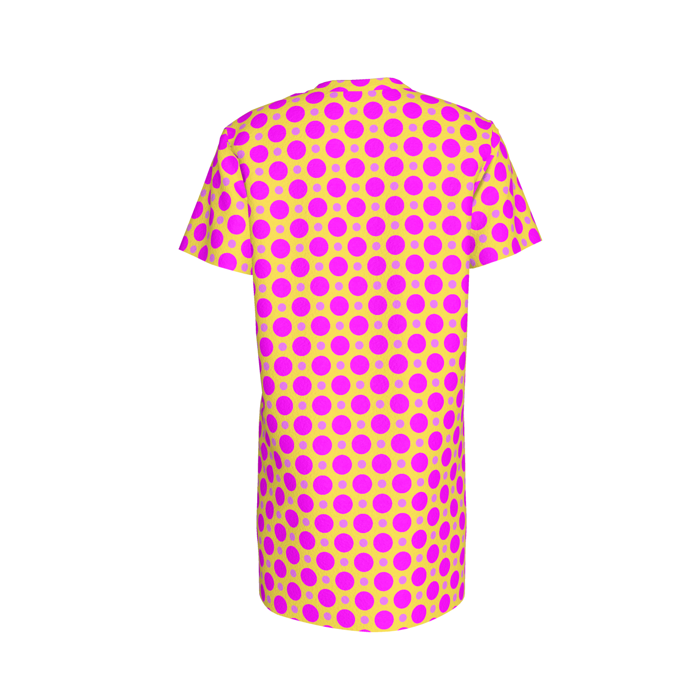 Melanie Dress in Pink Circle