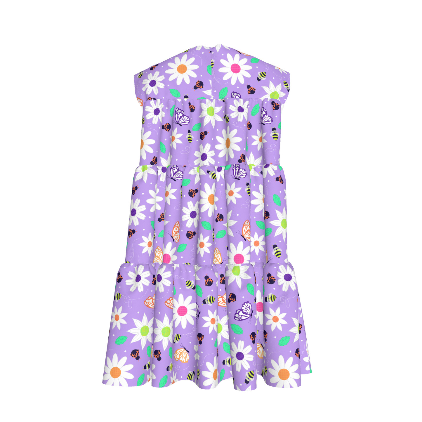 Sweet Spring Ruffled Dress