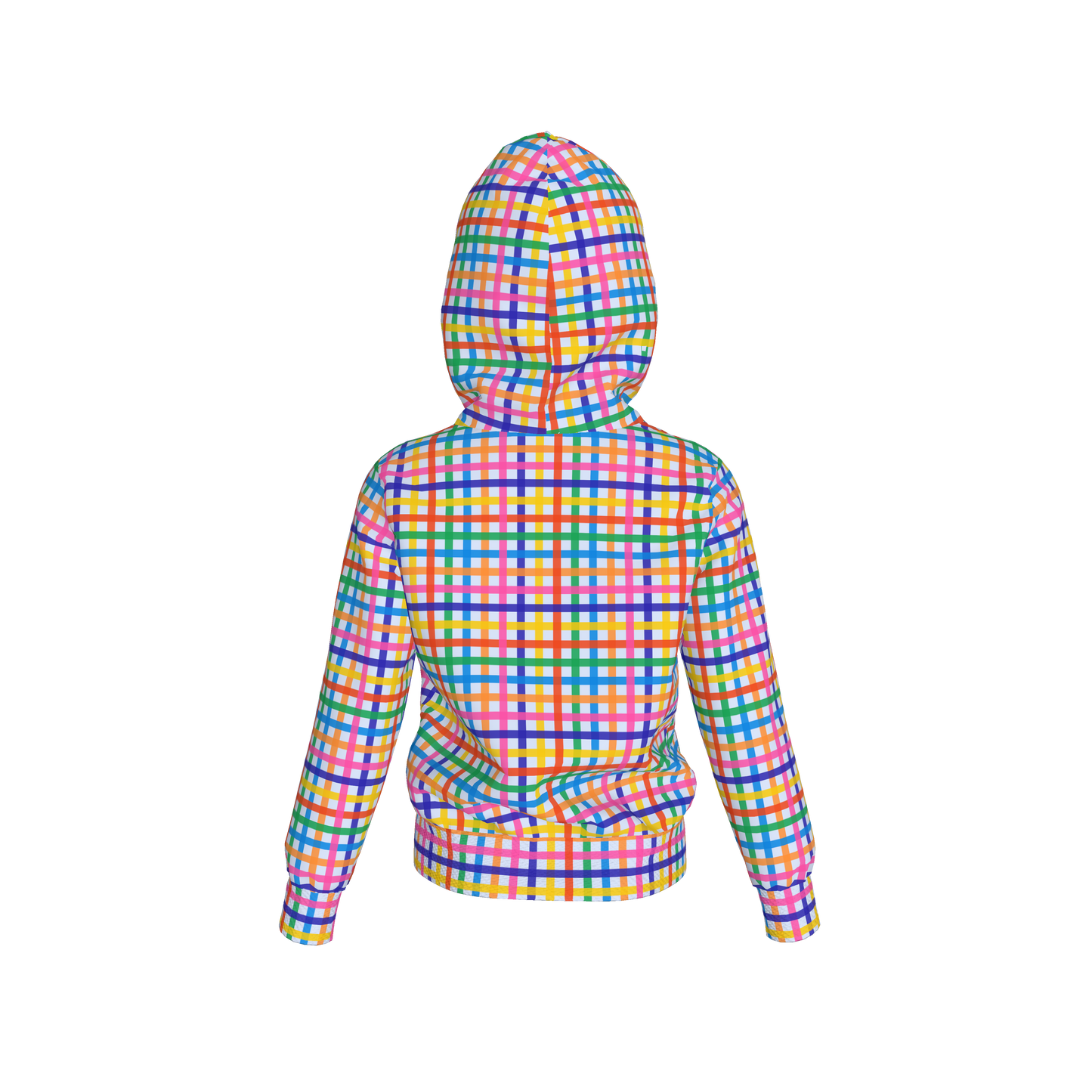 Happy Plaids Hoodie