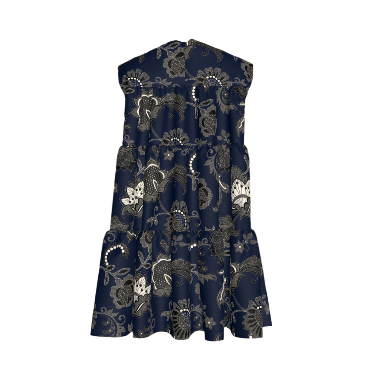 Kid's Ruffle Dress With Lining in Legacy Lace