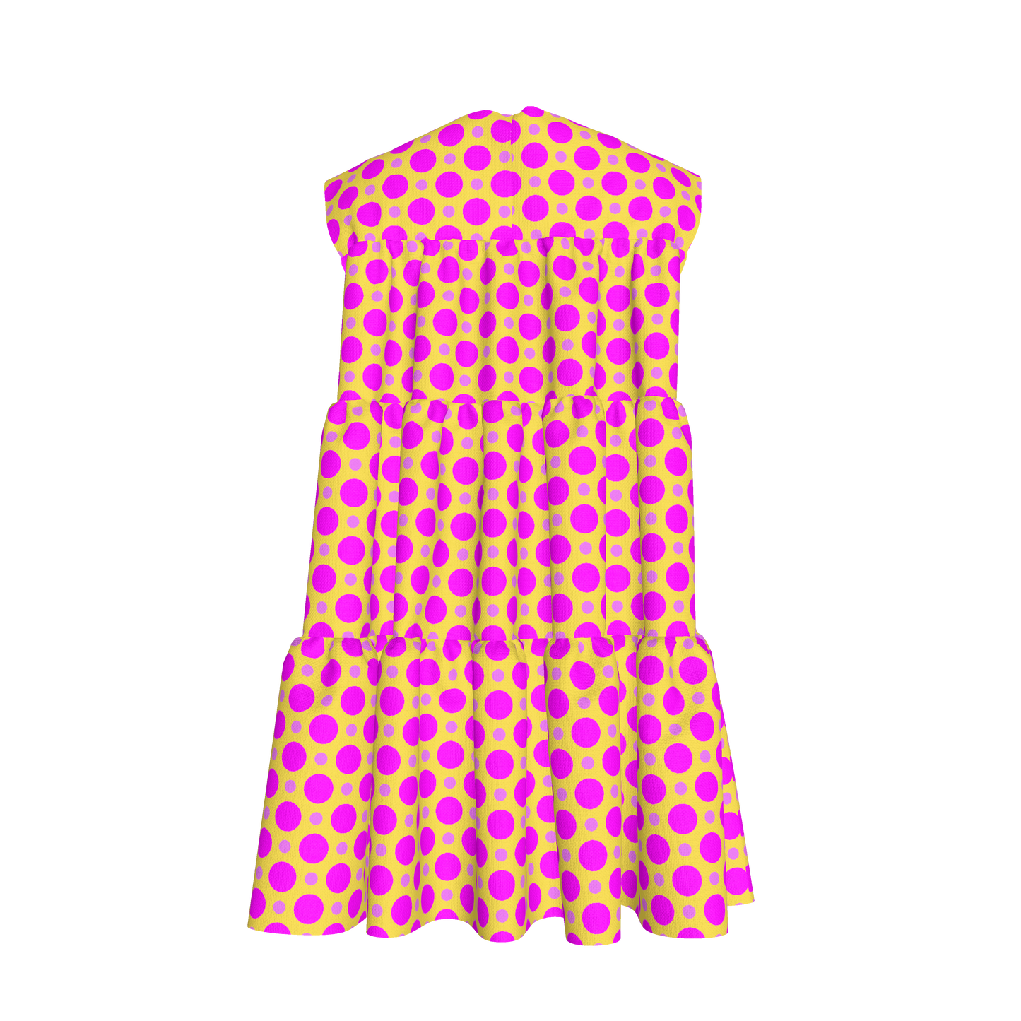 Olivia Dress in Pink Circle
