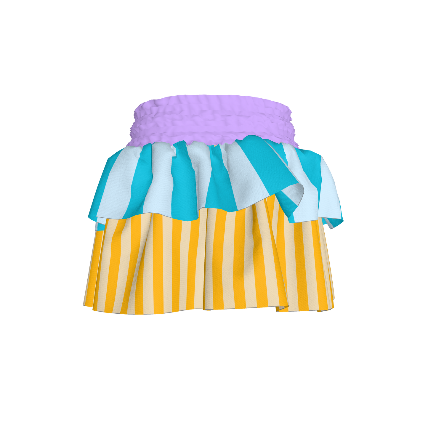 Krazy Stripe Skirt