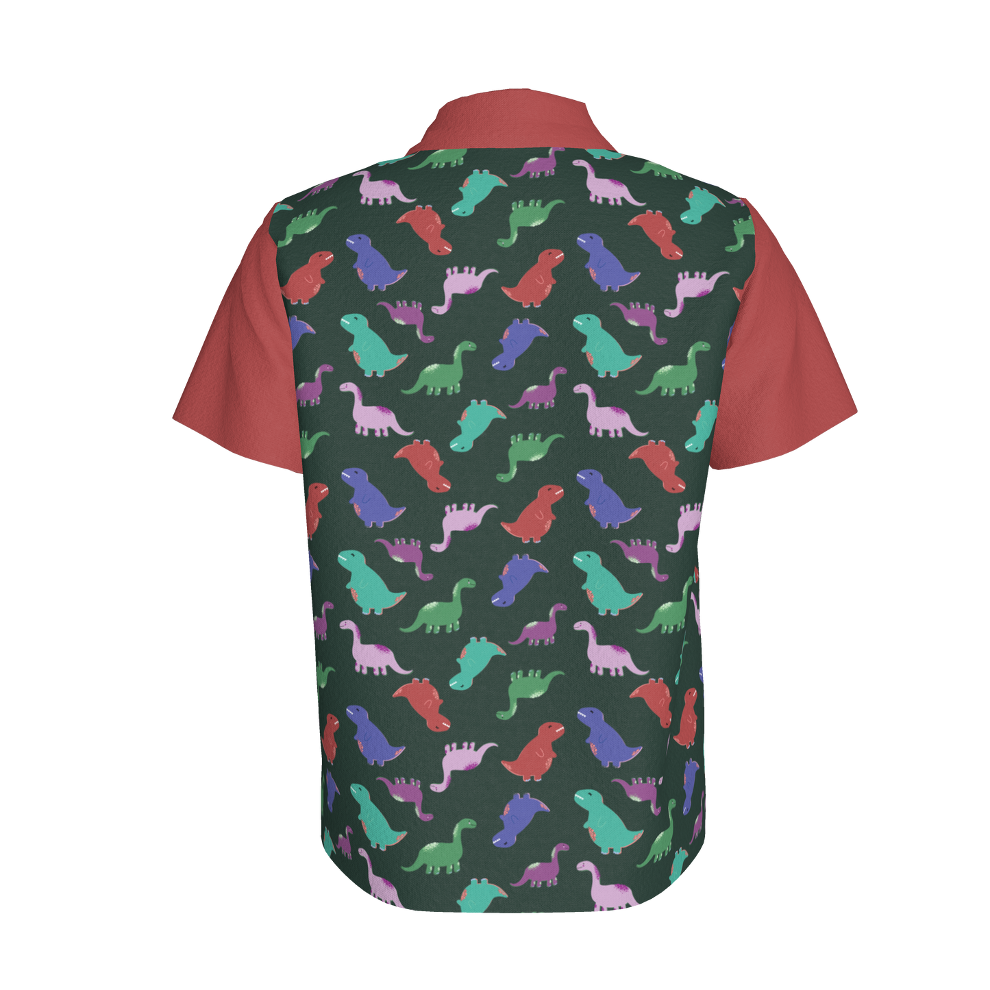 Red Dino Party Polo