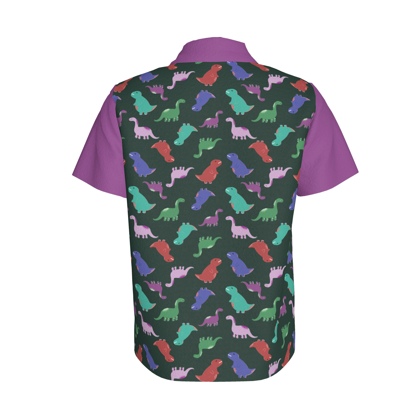 Purple Dino Party Polo