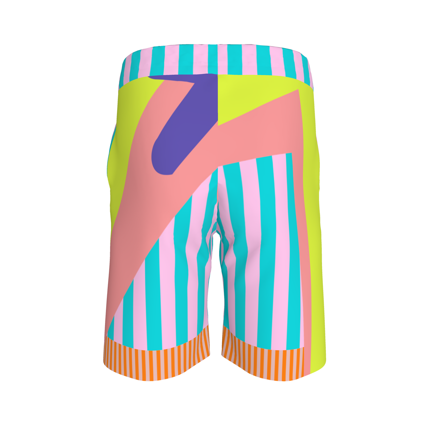 COLOR SPLASH SMOCKED SHORTS