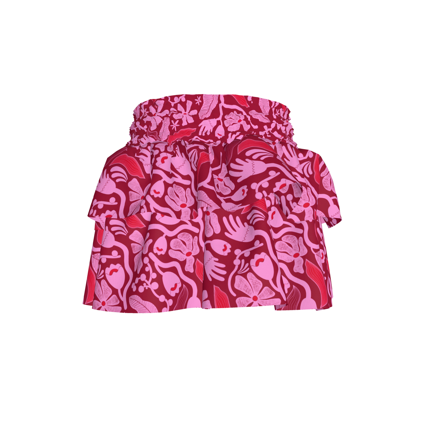 Magenta Skirt