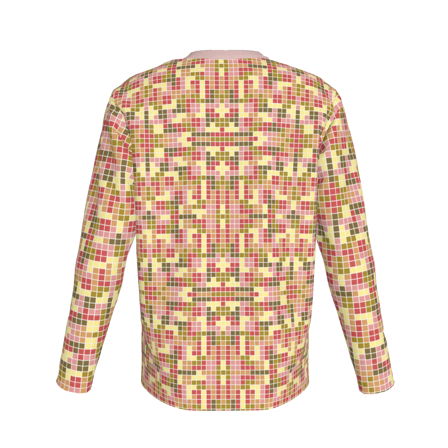 Pixels Long Sleeve Pocket T-shirt