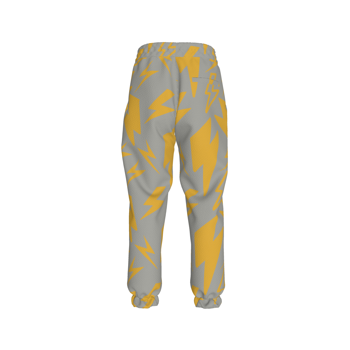 Kid's Sweatpants in Grey Super Thunder in Organic Cotton Spandex French Terry