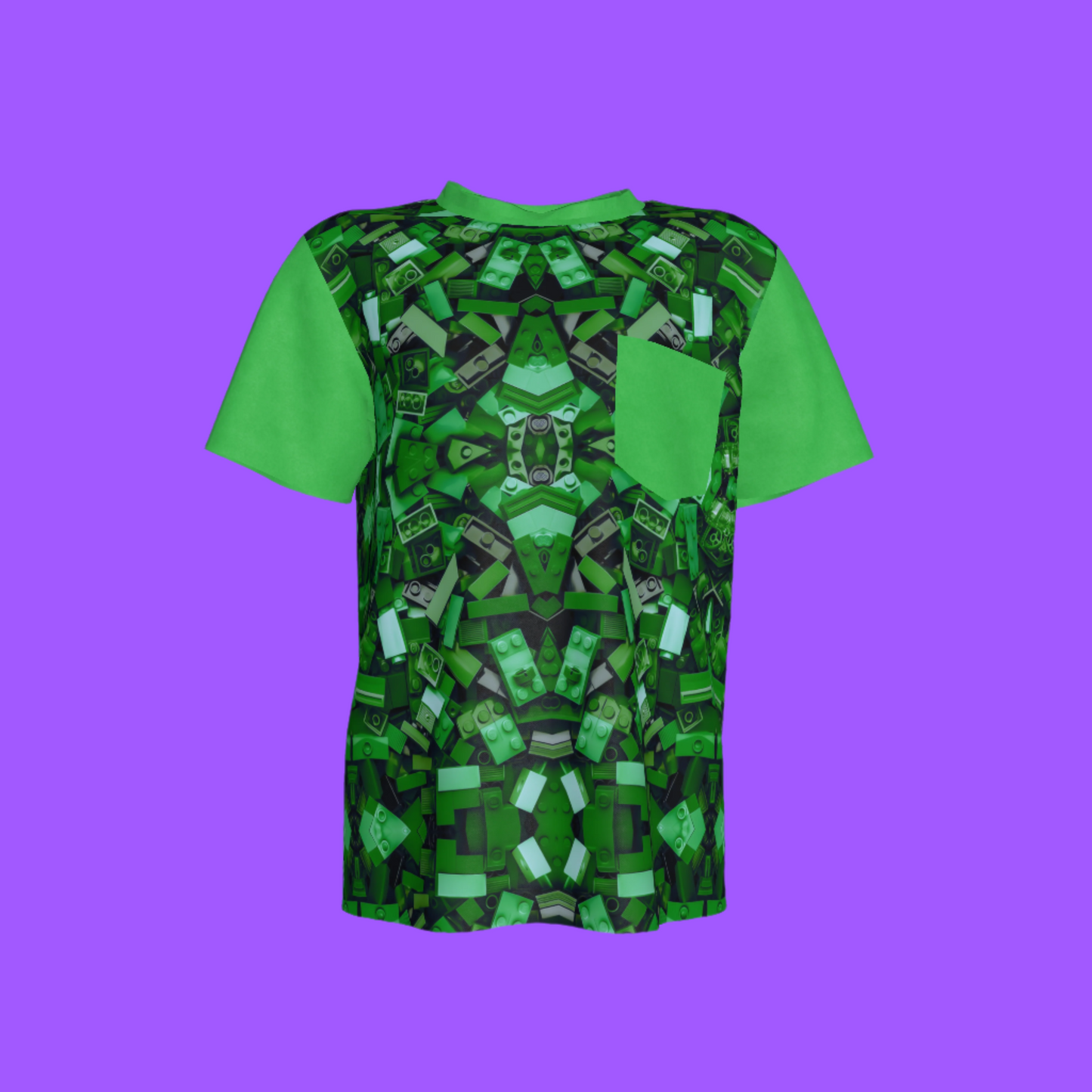 Imagination Builder Pocket Tee in Green