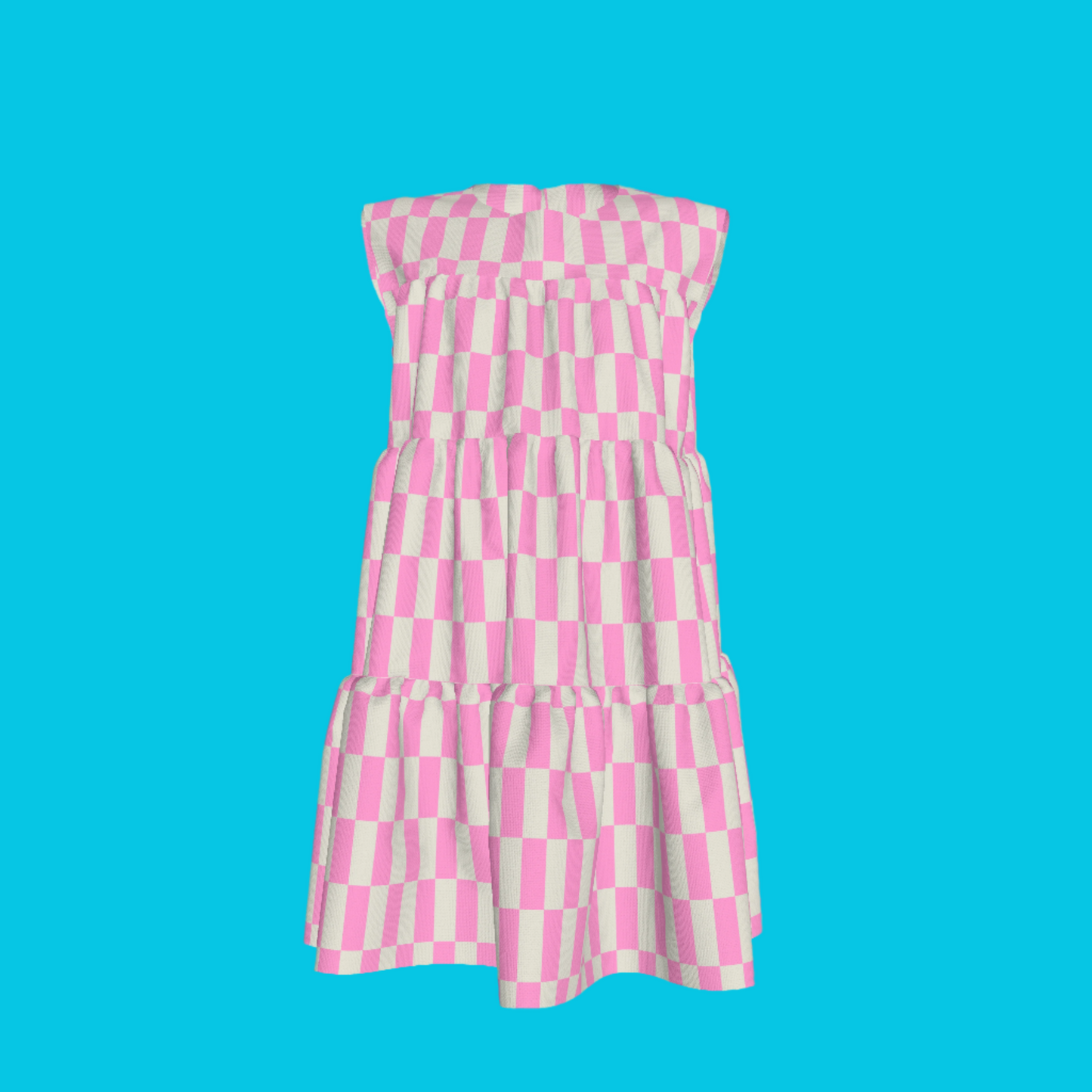 Olivia Dress in Pink Hop