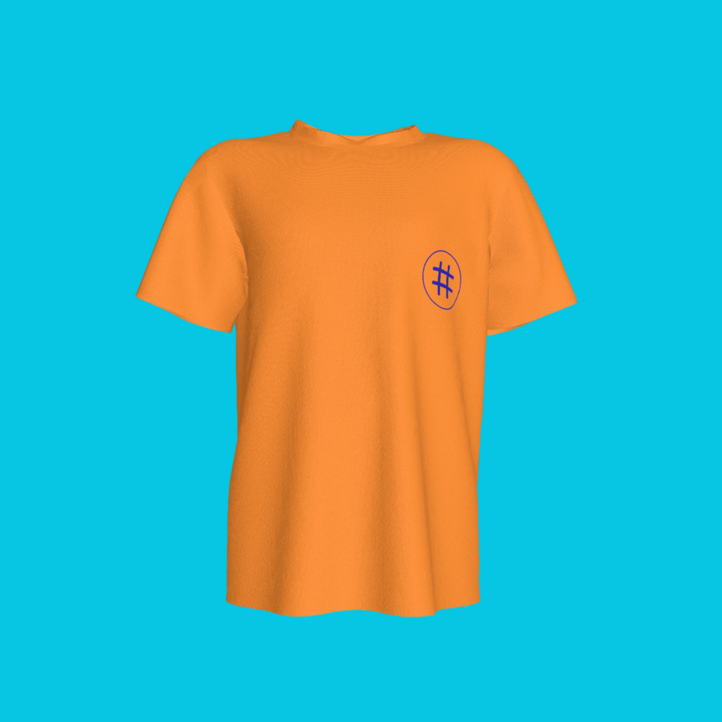 Orange Pocket T-shirt