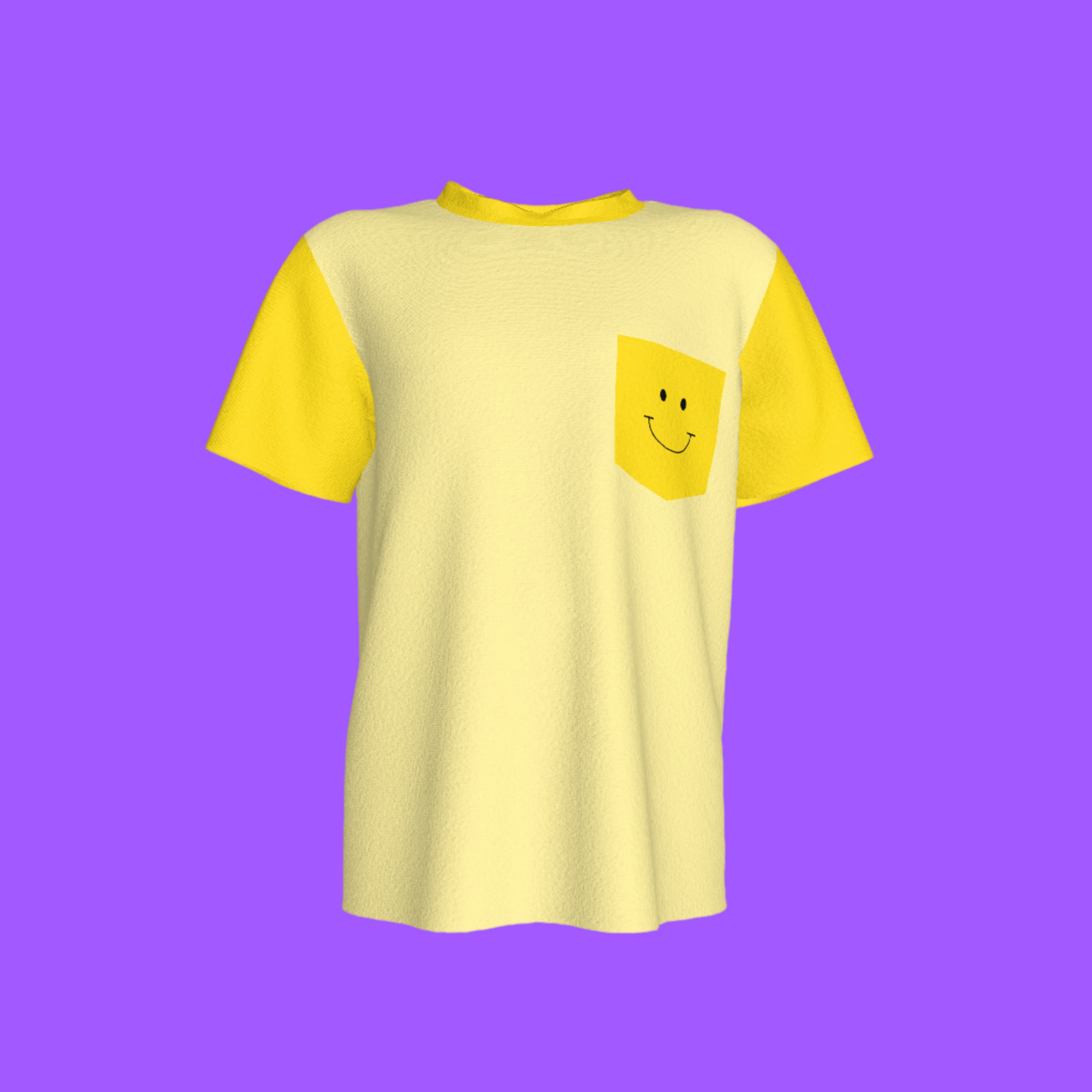Happy Face Pocket T-Shirt