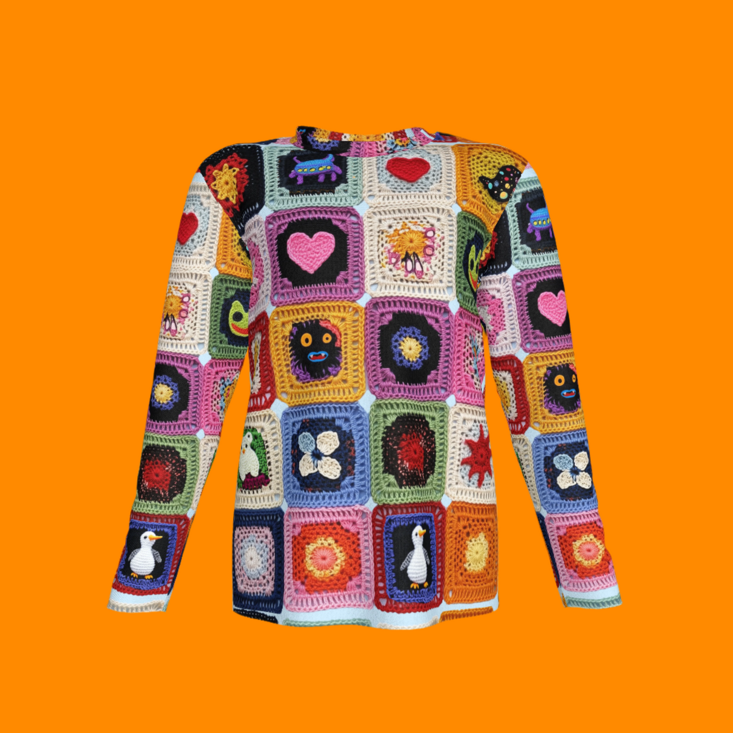Krazy Granny Square Tee