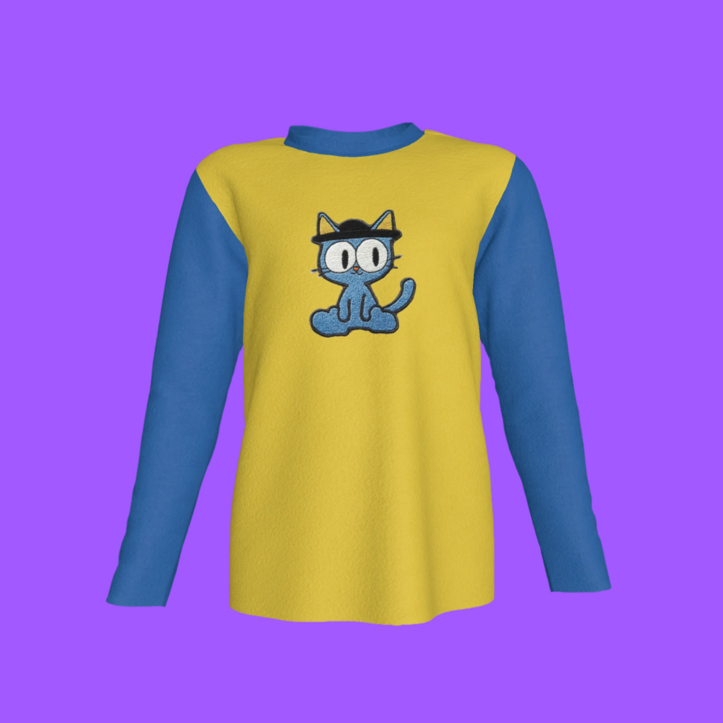 Blue Cat Patch Tee
