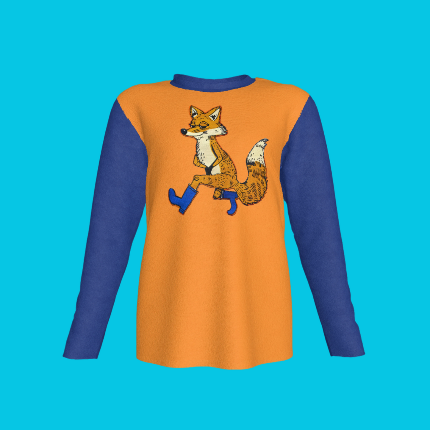 Foxy Long Sleeve Tee | Creature Comfort