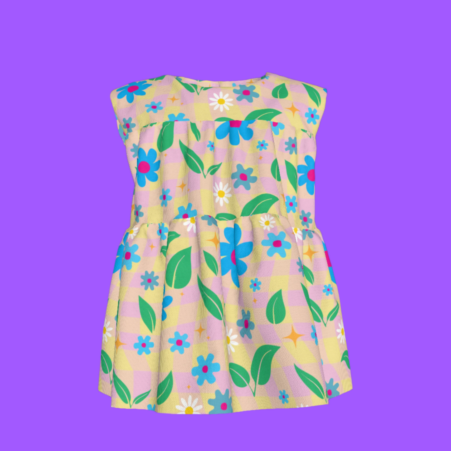 Winnie Top in 70s Print