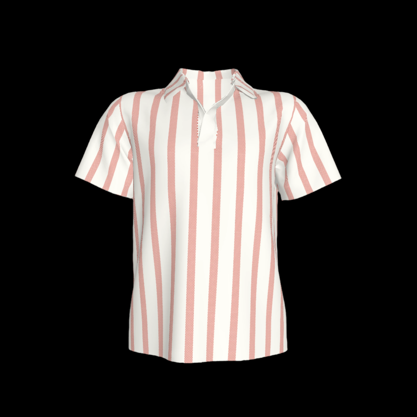 Red Stripes Polo