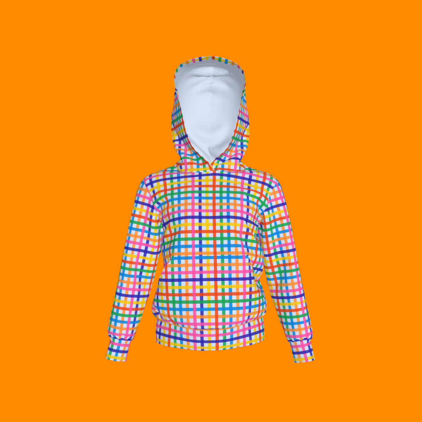 Happy Plaids Hoodie