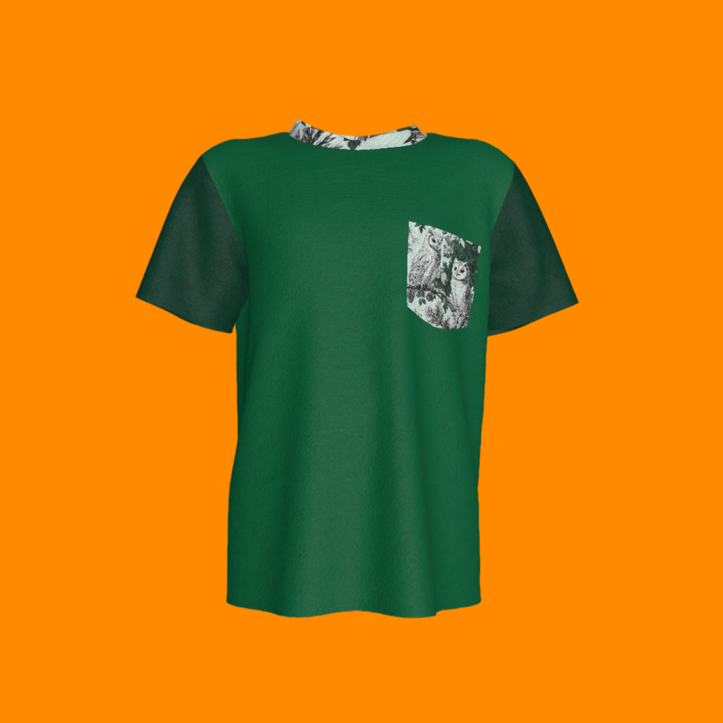 Owls Woodland Pocket Tee