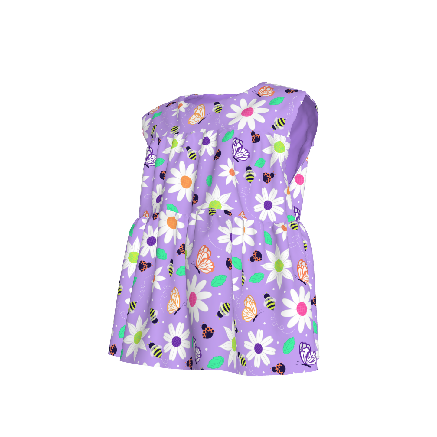 Sweet Spring Ruffled Top