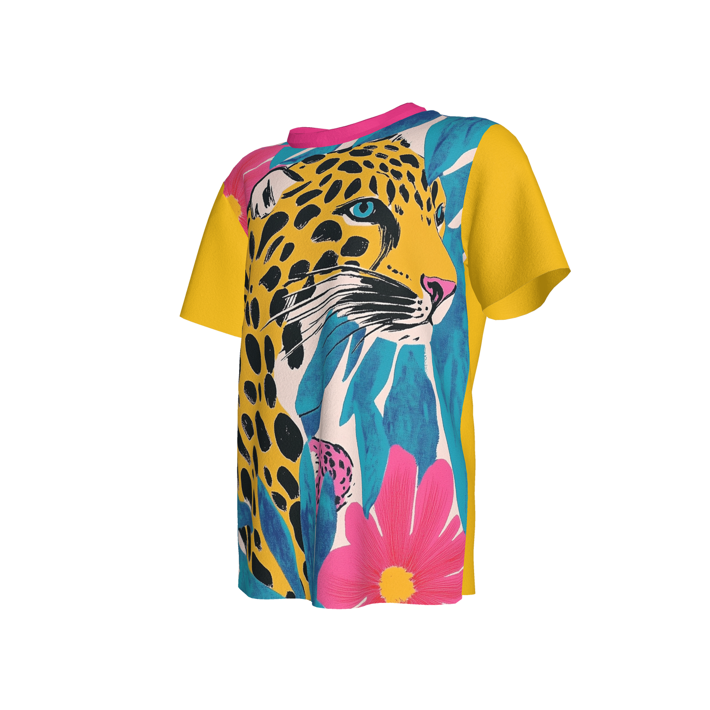 Tropical Safari Leopard Tee