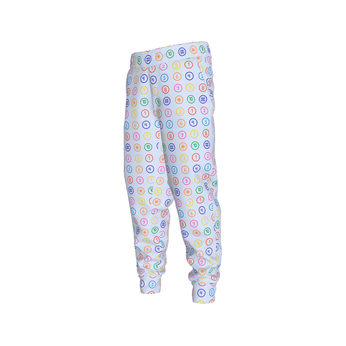 Numbers Jogger Pants