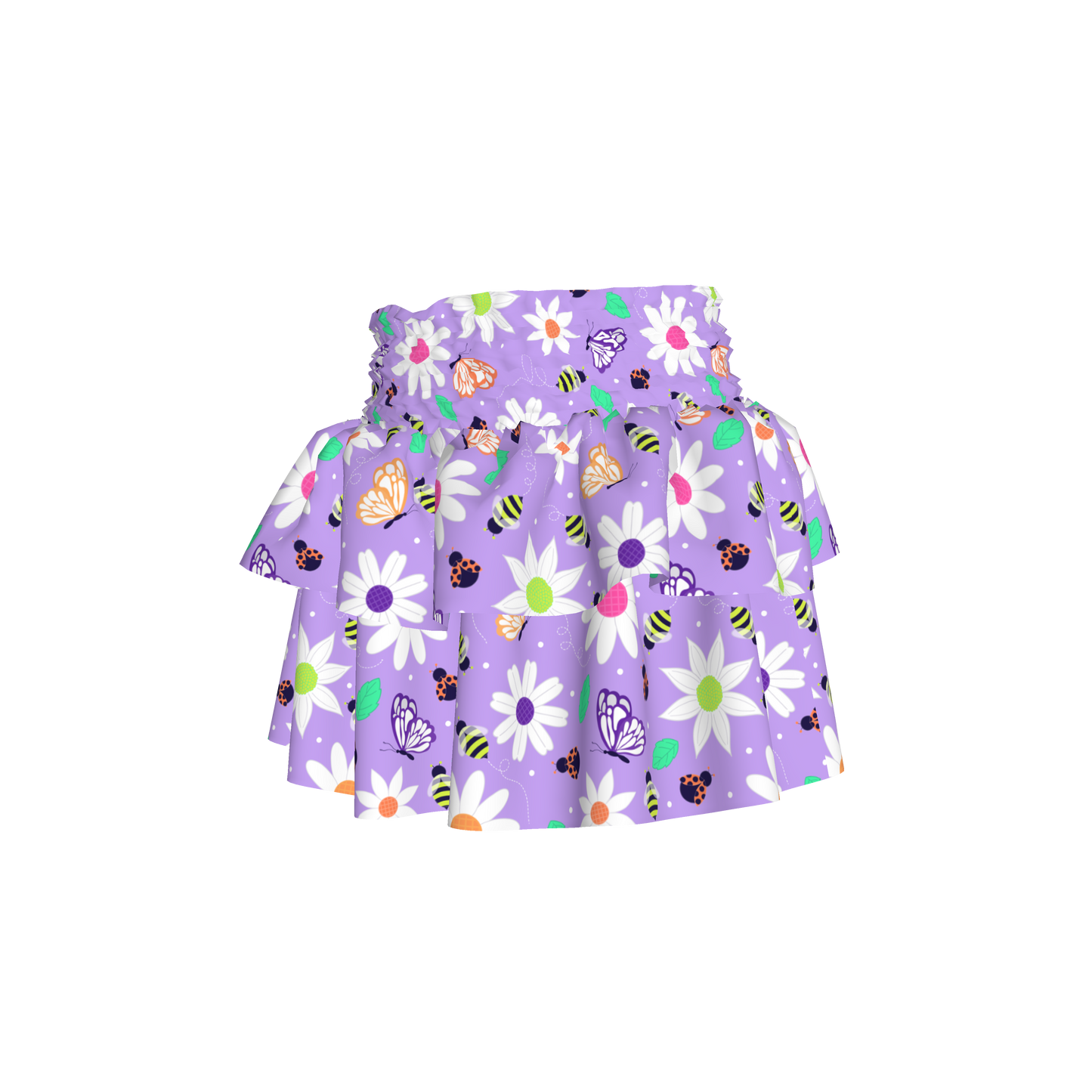 Sweet Spring Ruffled Skirt