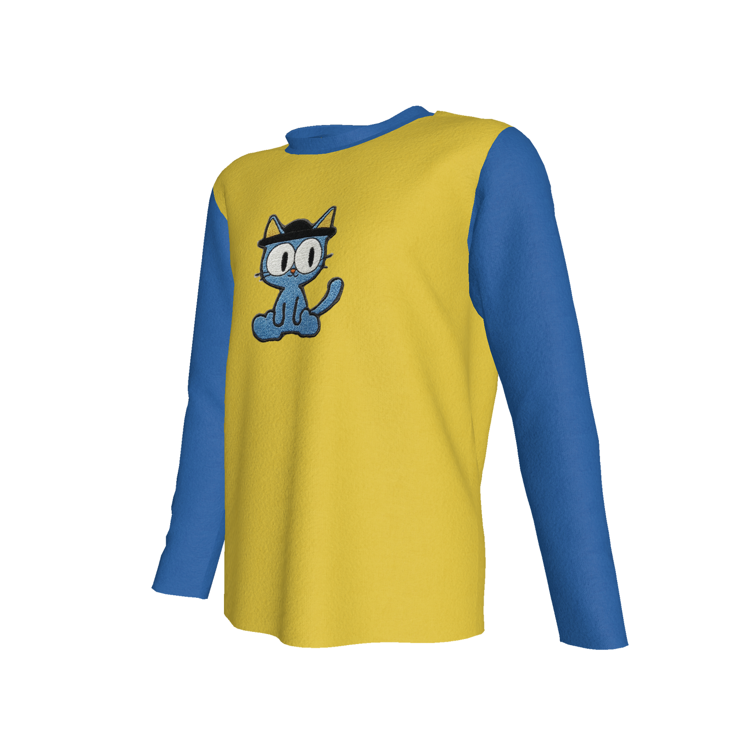 Blue Cat Patch Tee