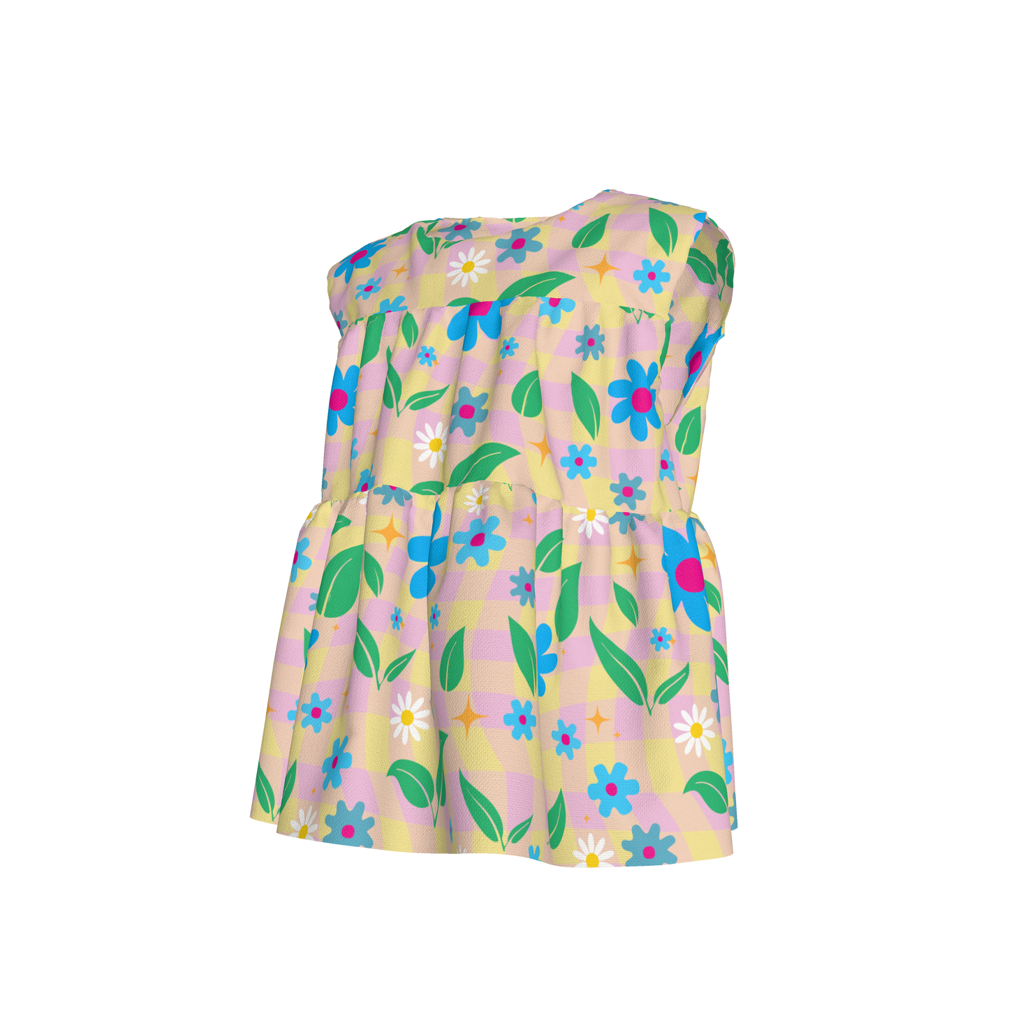 Winnie Top in 70s Print