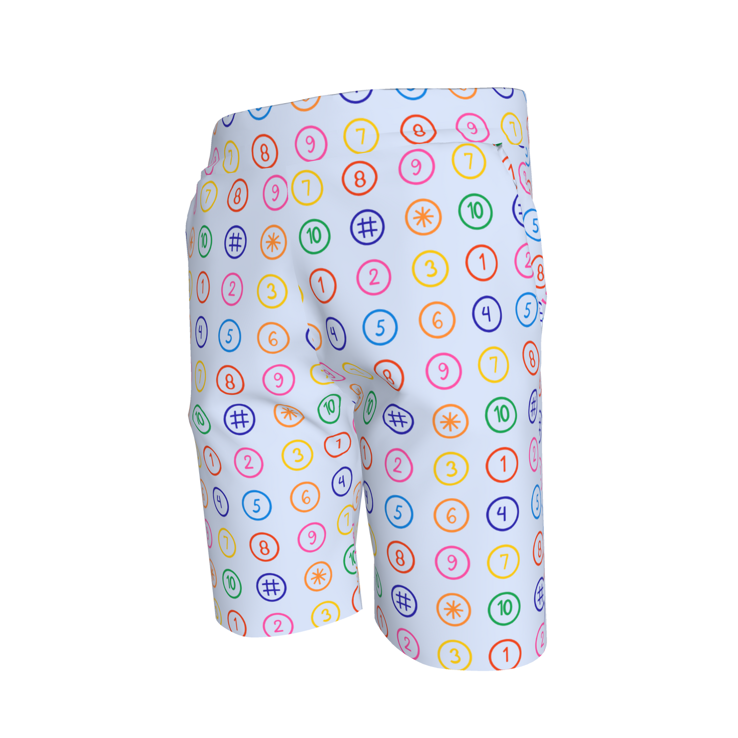 Numbers Shorts