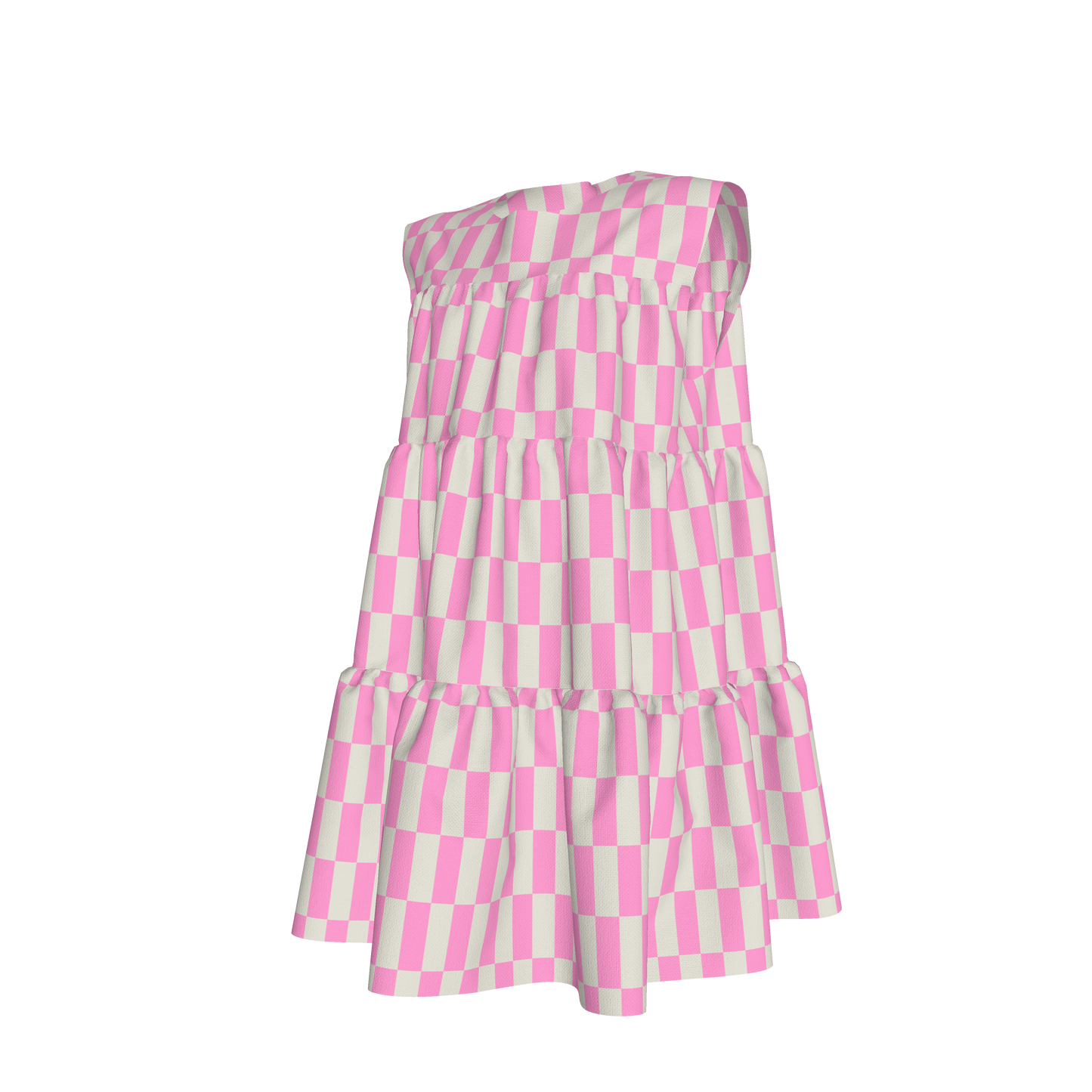 Olivia Dress in Pink Hop