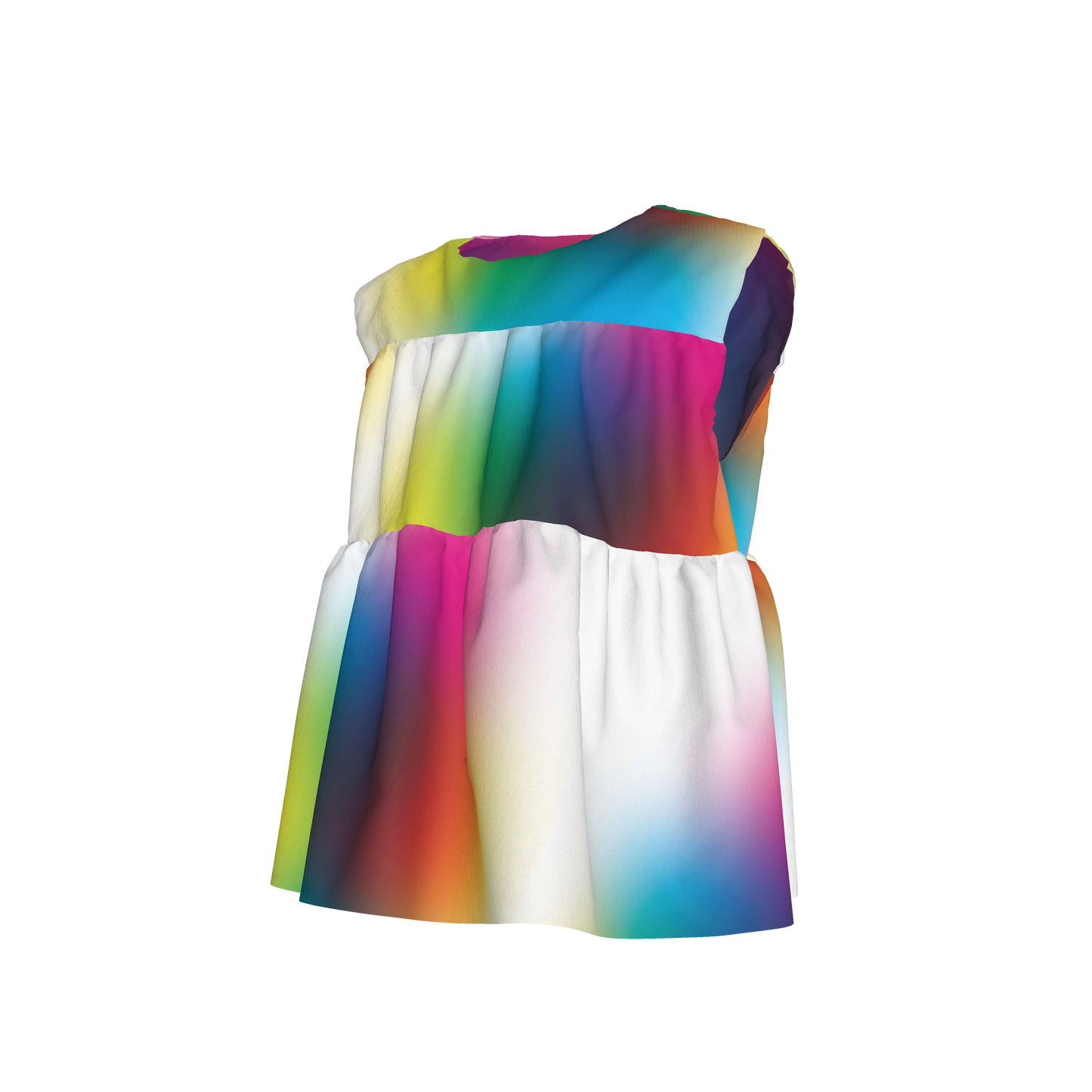 BruceGlen Color Code Kid's Tiered Top