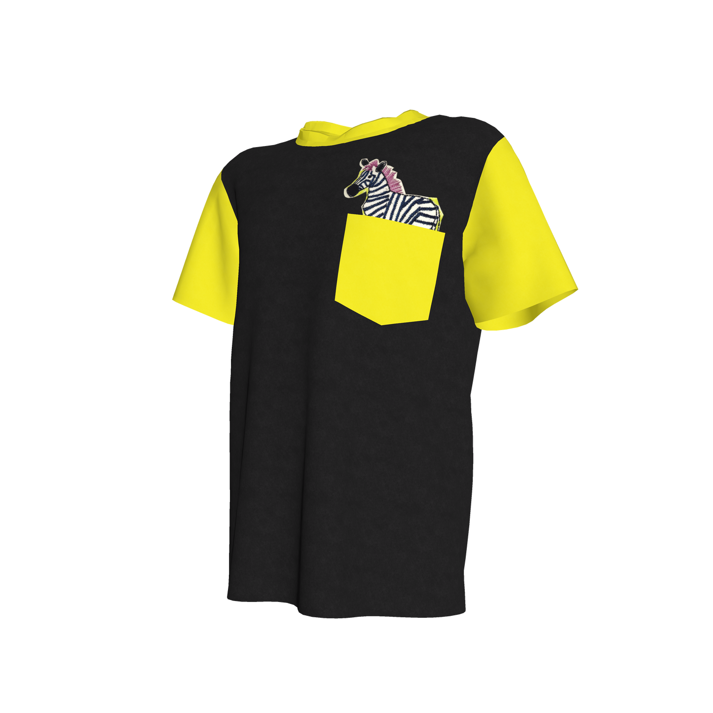 Zebra Pocket Pal Tee in Pops