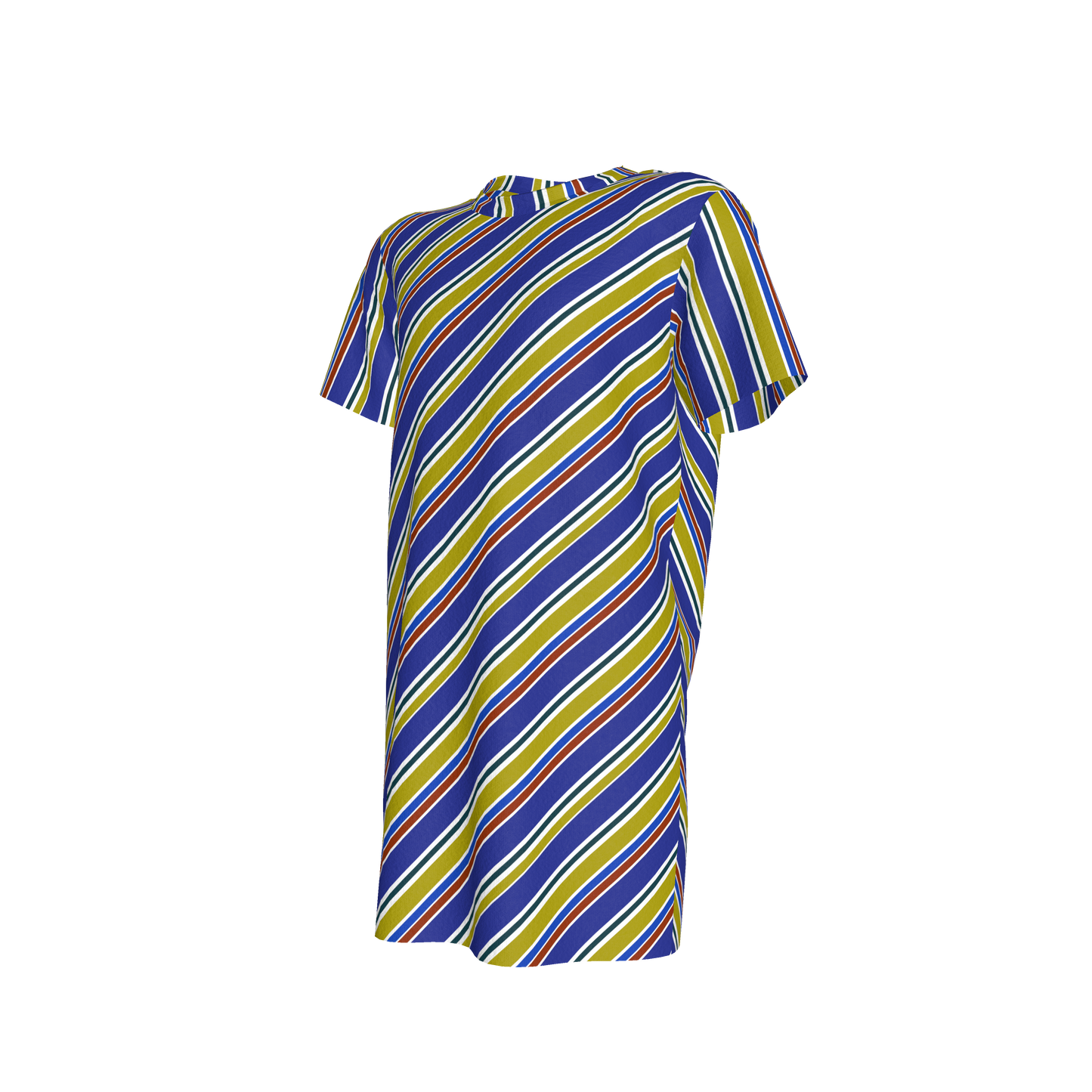 Melanie Dress in Kali Stripe