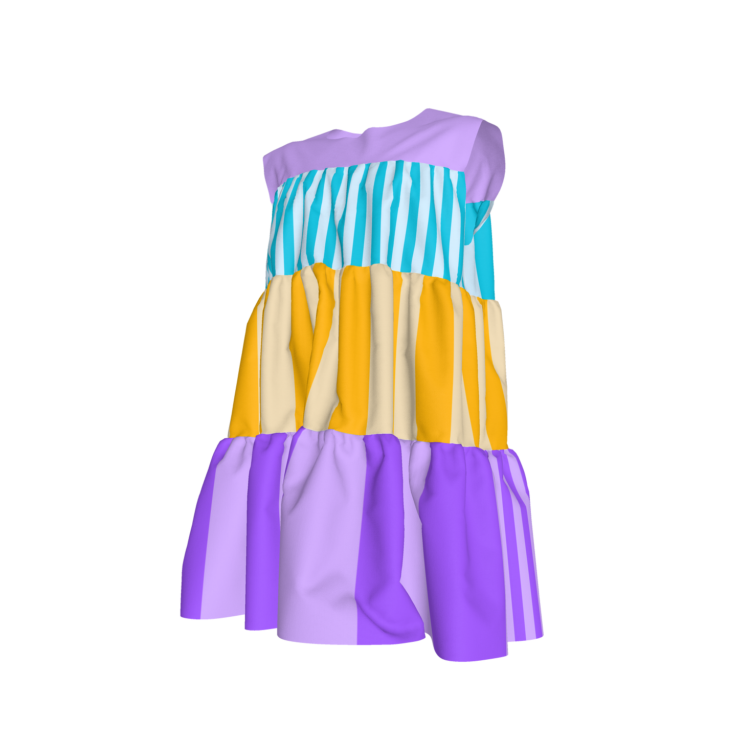 Krazy Stripe Dress