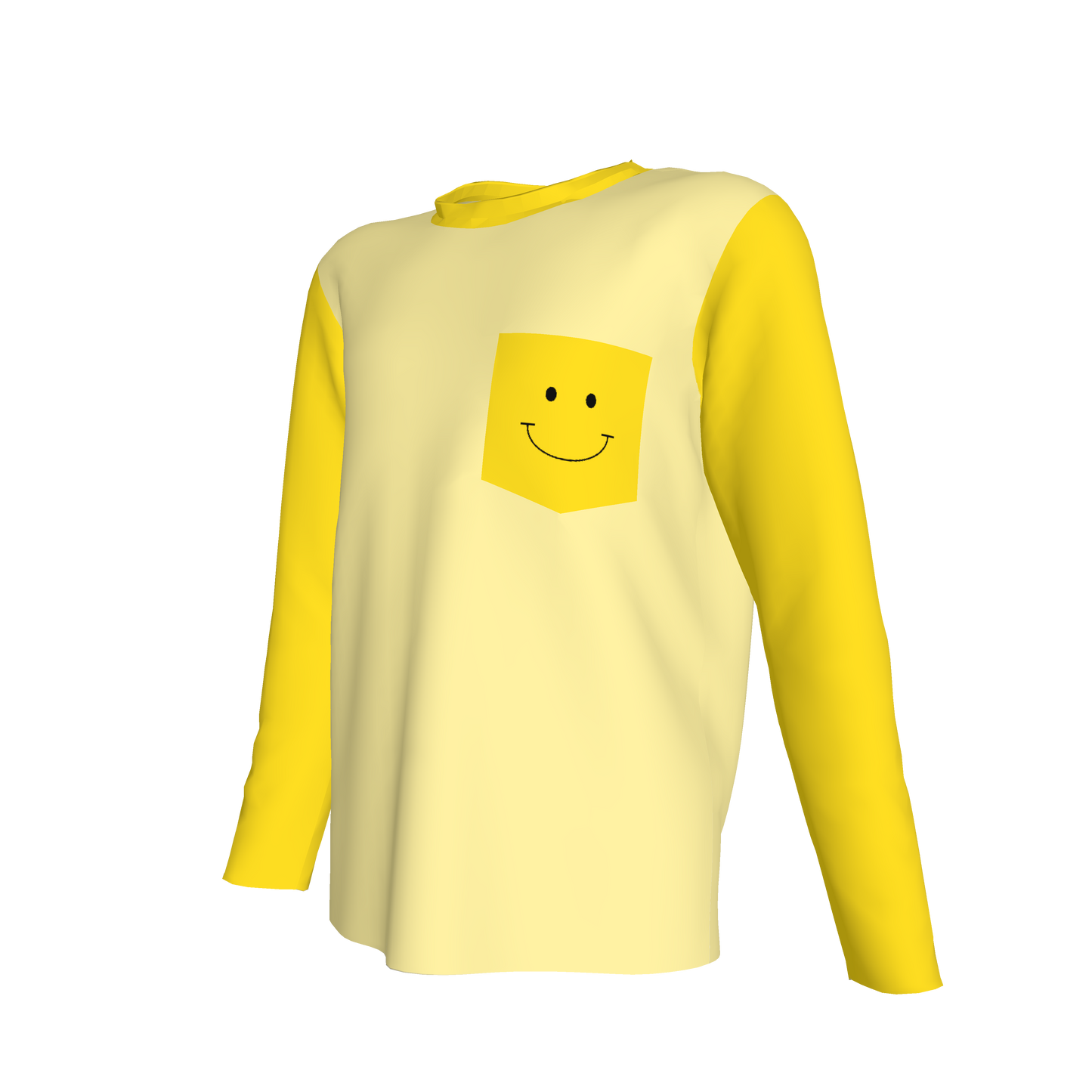Happy Long Sleeve Pocket T-Shirt