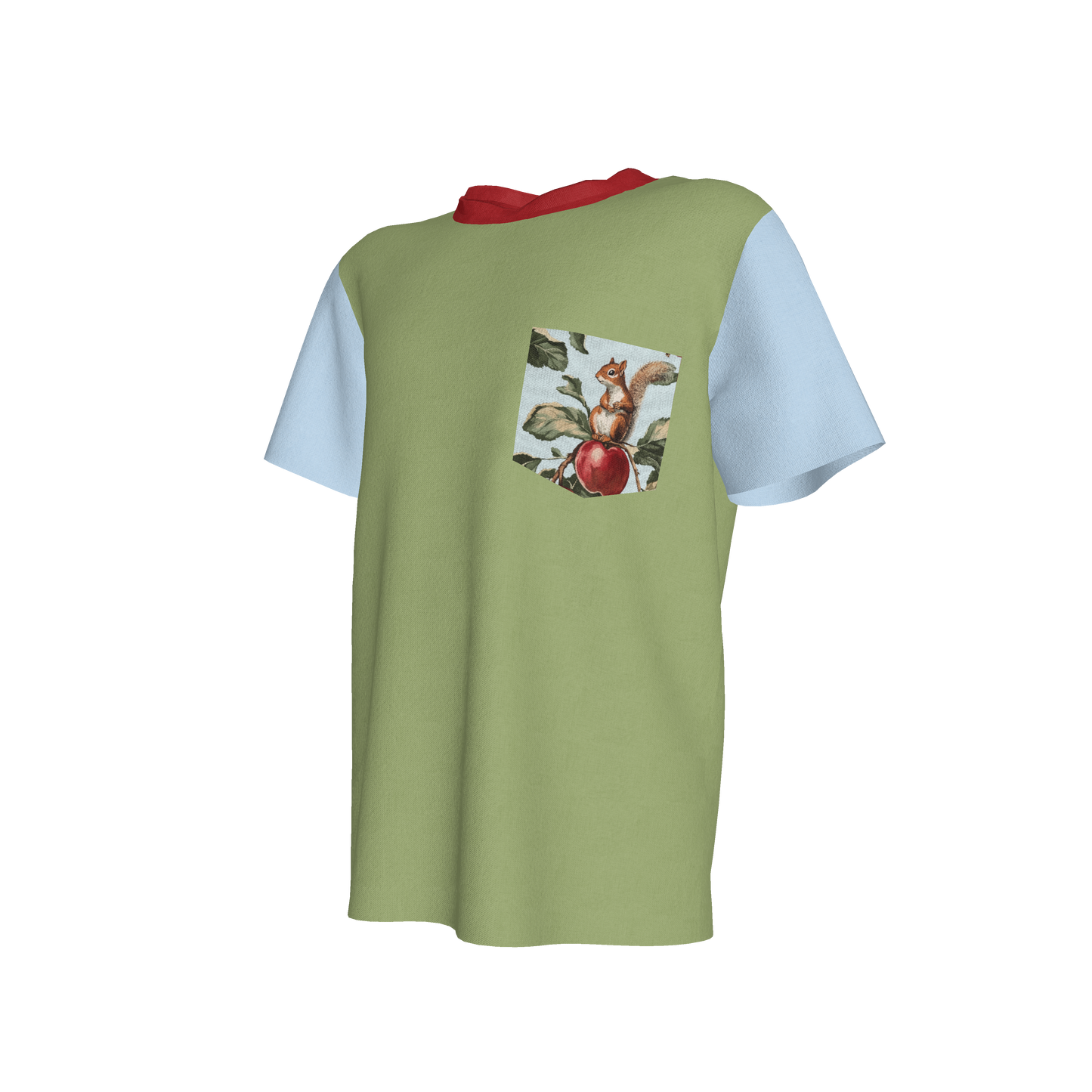 Squirrel Garden Pocket Tee