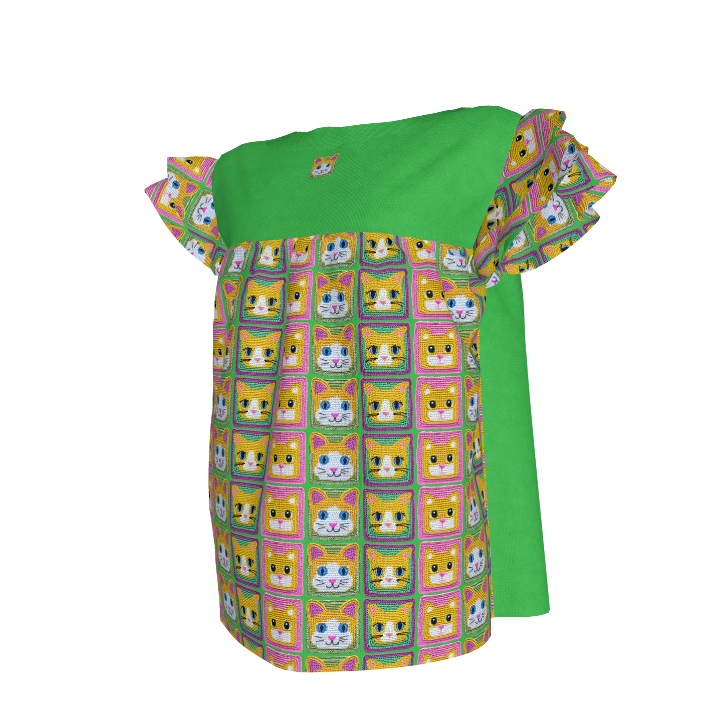 Kitty Crochet Top