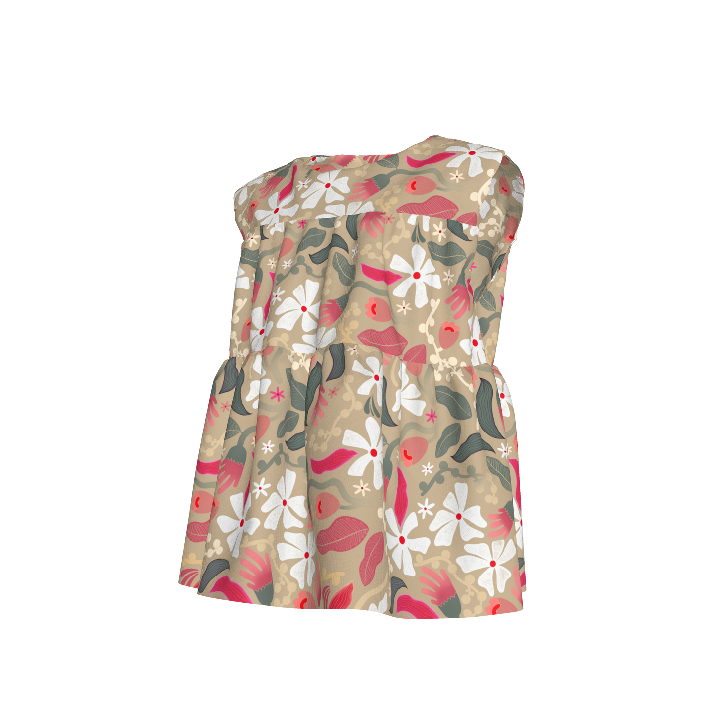 Spring Ruffle Top