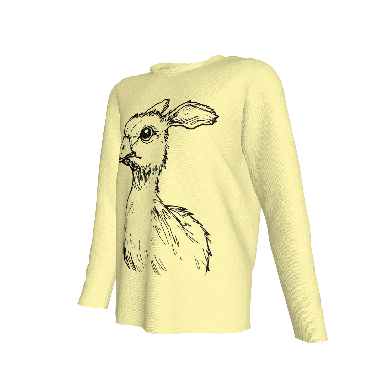 Duckling Dreams Bunny Tee in Yellow