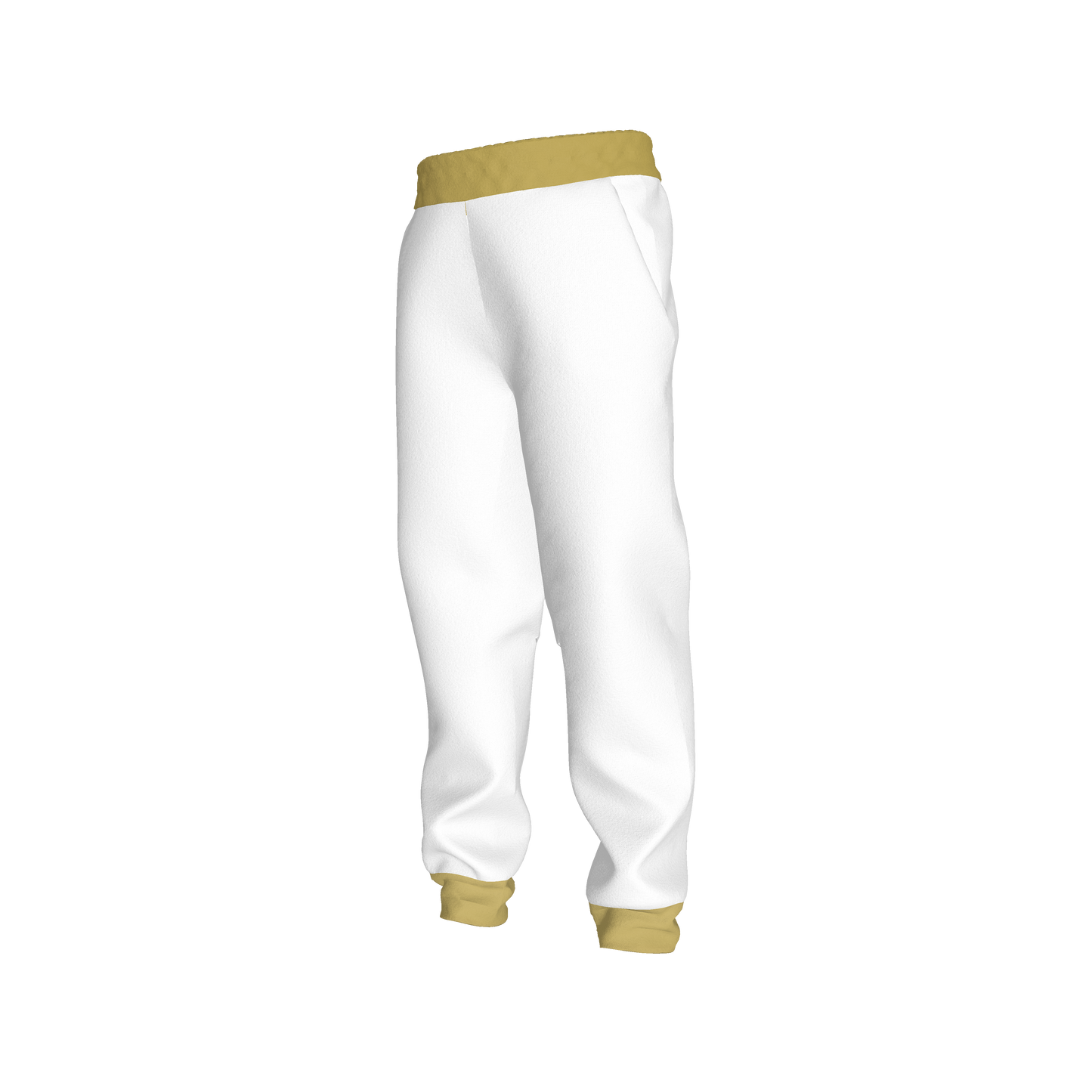 White & Green Jogger