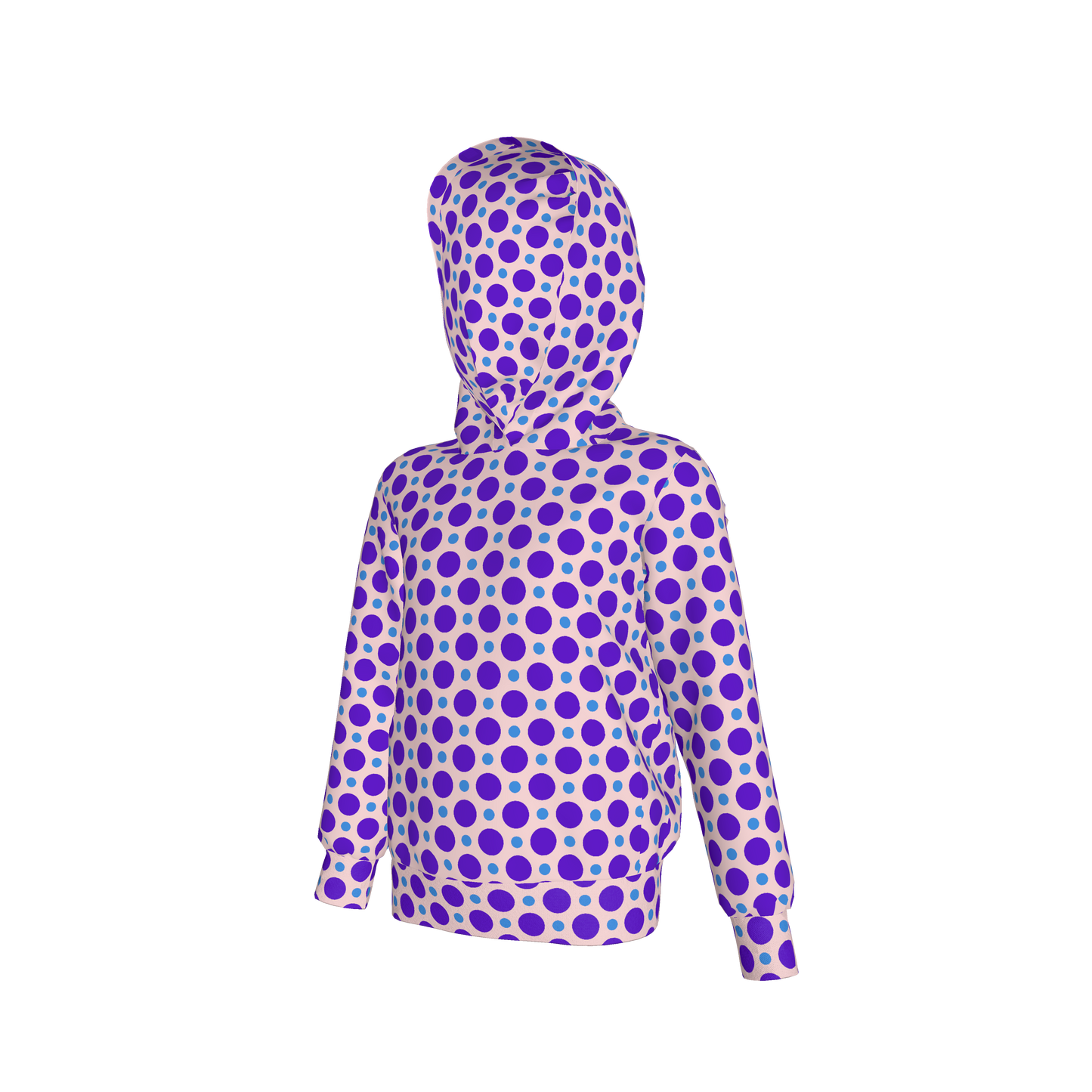 Erica Hoodie in Purple Circle