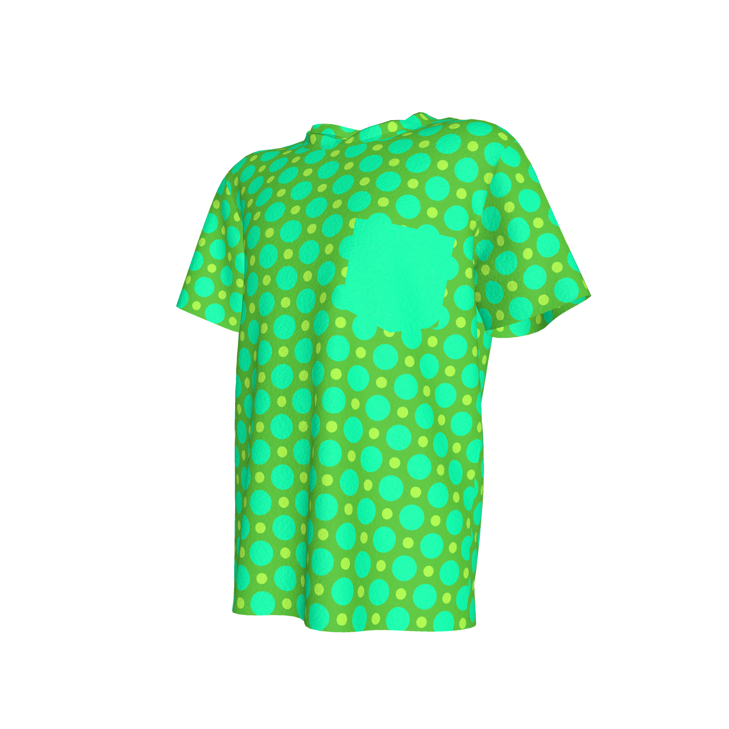 Vann Pocket Tee in Green Circle